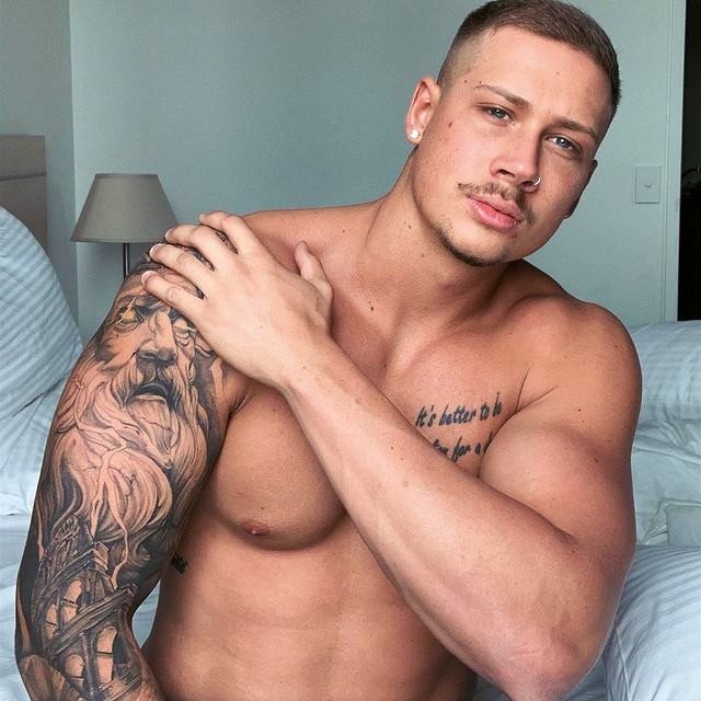 Micah-Brisbane-Magic-Men-Topless-Waiter