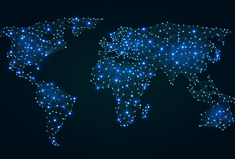 World Map - Cities at Night